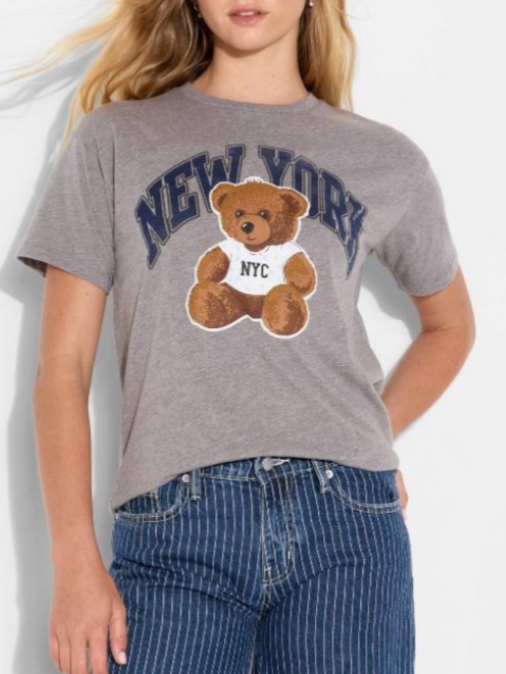 Grayson Threads New York Bear Graphic T-Shirt